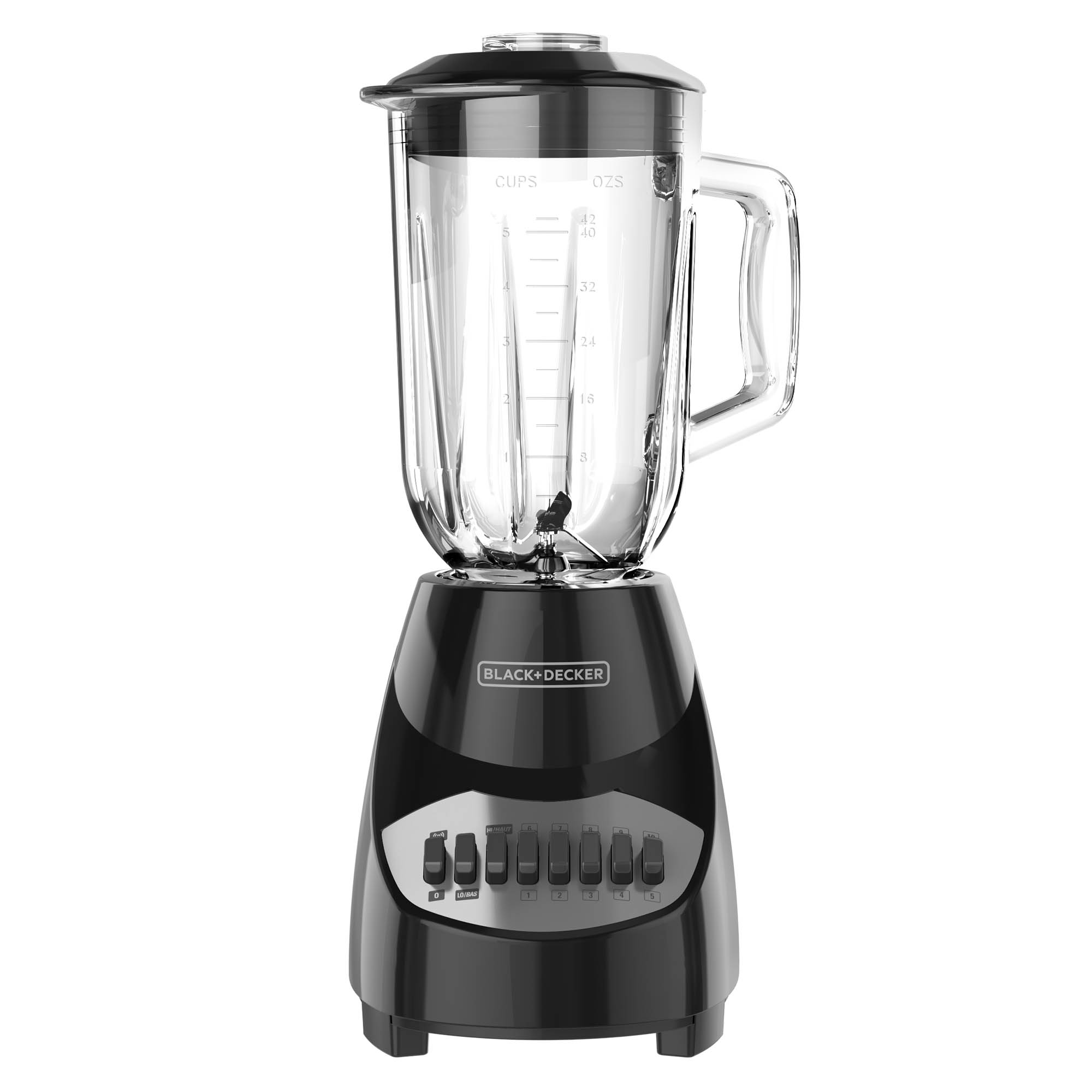 BLACK DECKER 10 Speed 5 Cup Countertop Blender Black and Decker